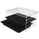 Gorenje BOS6737E03WG Φούρνος άνω Πάγκου 77lt χωρίς Εστίες Π59.5εκ. Λευκός